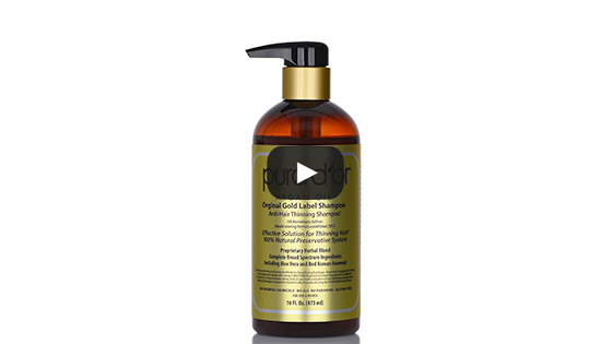 Pura D'or Gold Shampoo Video